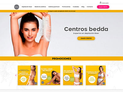 Centros bedda - web - Creación de Sitios Web