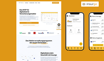 Die App für digitalisierte Versicherungsmakler - Product Management