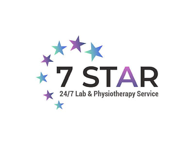 7-Star Lab & Physiotherapy Logo Design - Graphic Design