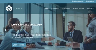 Consulting services website - Website Creation