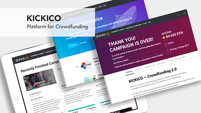 KickICO -  Platform for crowdfunding and ICOs - Innovación