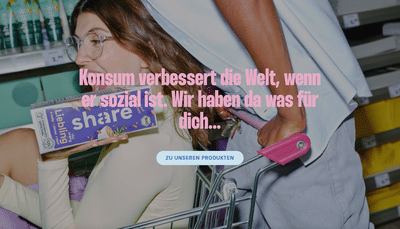 share - Textgestaltung