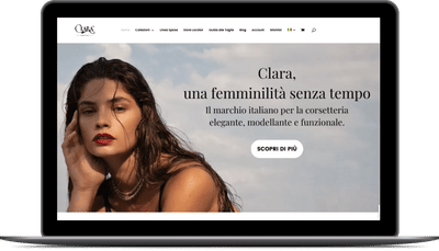 CLARA INTIMO - Creazione di siti web