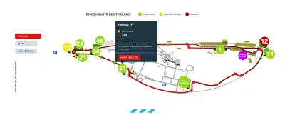Formula 1 Grand Prix du Canada - Création de site internet