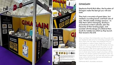 Ginagain's Creative Strategy for Expo - Branding & Positioning