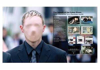 FACELESS PEOPLE - Publicité
