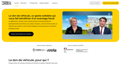 Refonte Site Donnezvotrevoiture.org - Référencement naturel