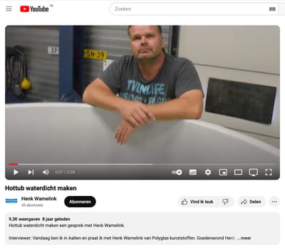 SEO Hottub waterdicht maken - SEO