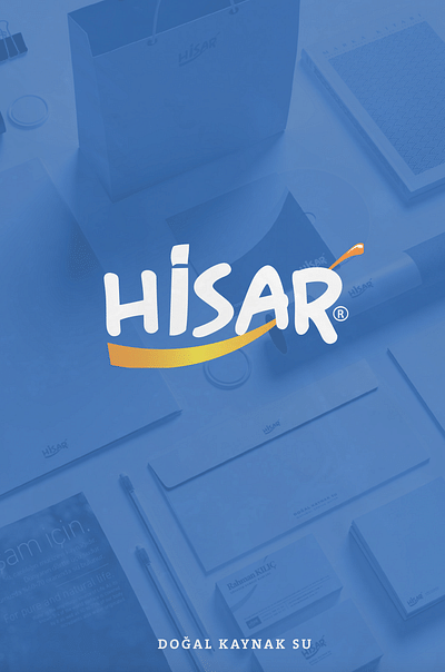 Brand Identity and Packaging Design for Hisar Su - Branding & Positionering