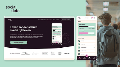 Slimme app ondersteunt jongeren met schulden - Ergonomie (UX / UI)