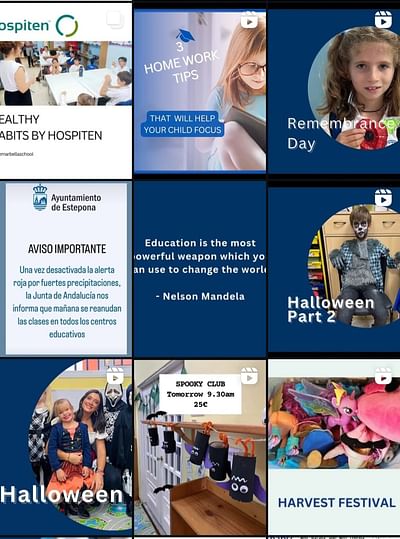 The international school Estepona - Social Media