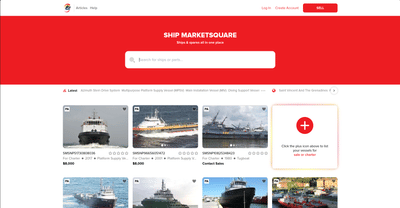 Shipmarketsquare - Applicazione web