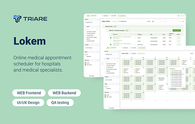 Lokem - medical appointment scheduling online - E-commerce