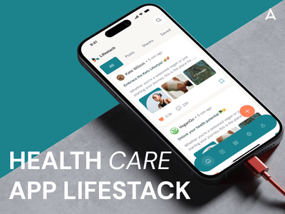 UX/UI Design for Lifestack - Healthcare Platform - Aplicación Web