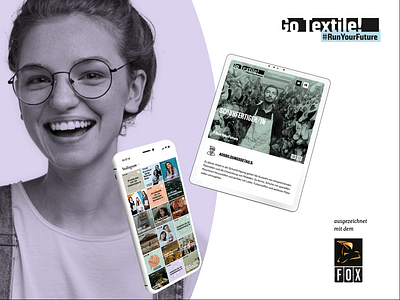 GoTextile #runyourfuture - Berufsbildkampagne - Content-Strategie