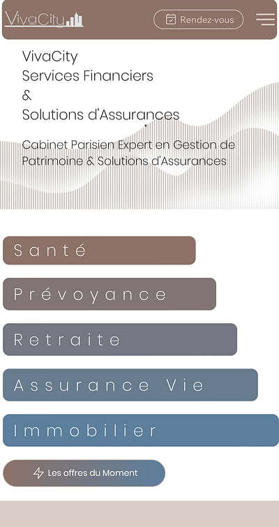 Courtage en assurance et gestion de patrimoine - Design & graphisme