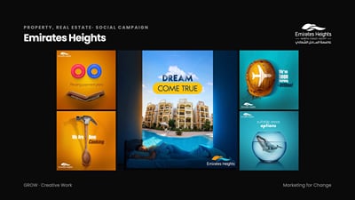 Emirates Heights: real estate social campaign - Online Advertising