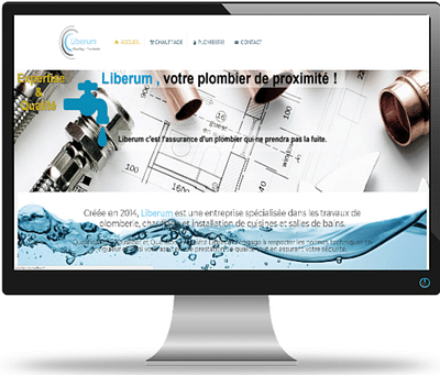 Liberum chauffage - Website Creation