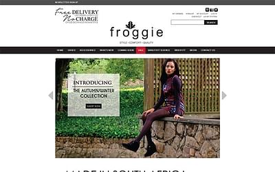 Website - Froggie - Website Creatie