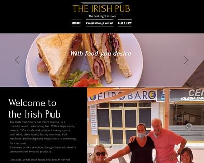 The Irish Pub Benalmadena - Diseño Gráfico