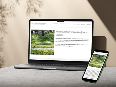 Site pour une psychanalyste jungienne - Création de site internet
