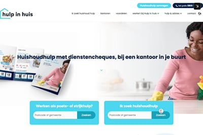 Hulp in Huis: 25 vestigingen met eigen campagnes, nummer 1 in Google - SEO