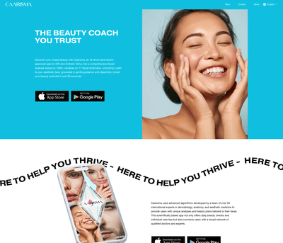 Caarisma Website - Marketing