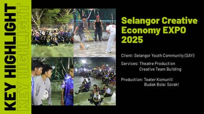 Community Theatre (Budak Bola:Sorak) - Evénementiel