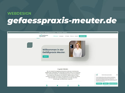 gefaesspraxis-meuter.de Webdesign - Webseitengestaltung