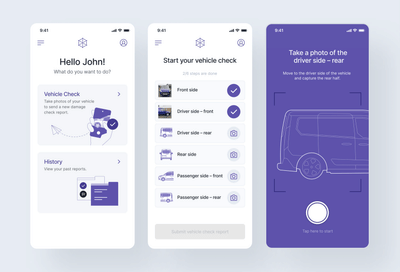 Revolutionising damage detection - Mobile App
