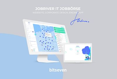 Jobriver IT Jobbörse - Webseitengestaltung