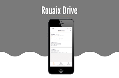 Rouaix DRIVE - Application mobile