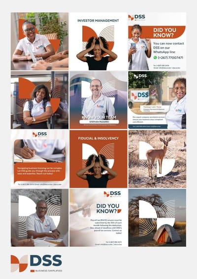 Website & Social Media Management & Strategy - Content Strategy