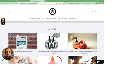 Projet de site web et vidéo pour Label Ethyl - Copywriting