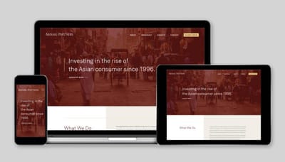 Case Study – Arisaig Partners - Création de site internet