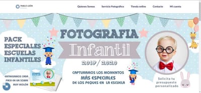 Pablo León Fotografía - Creación de Sitios Web