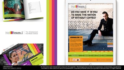 The Entertainment and Media Institute Rebrand - Réseaux sociaux