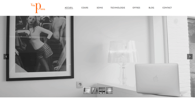 Vita Prana - Refonte graphique - Création de site internet