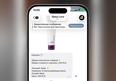 AI booking and sales bot for a beauty clinic - E-Commerce