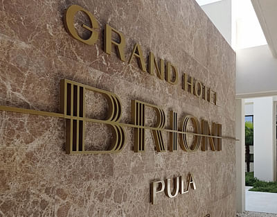 Grand Hotel Brioni Pula Branding & Signage - Branding & Positionering