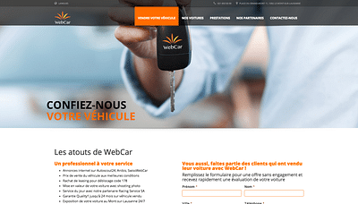 Swiss Web Car - E-commerce