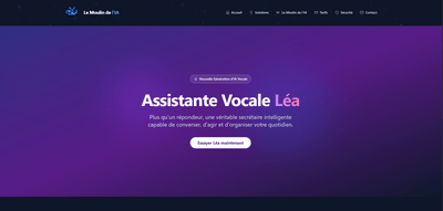 Assistante vocale IA - Inteligencia Artificial