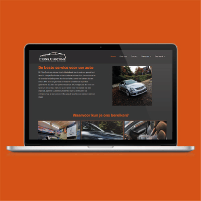 Webdesign Frins Customz - Website Creation