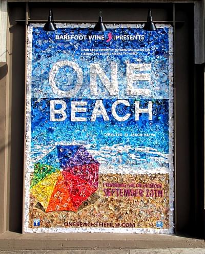 One Beach Trash Mosaic, 3 - Advertising