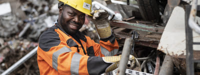 Industrial portraits Belgian Scrap Terminal - Photographie