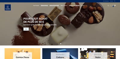 Leonidas Delices - Site internet et publicités - E-commerce