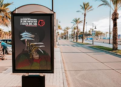 Diseño de cartel - XXIV Semana de Cine Fantástico - Diseño Gráfico