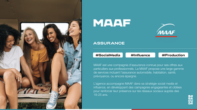 MAAF | Social Media / Social Ads / Influence - Digital Strategy