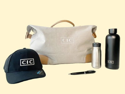 Promotional Item Assortment for Bank CIC - Publicité