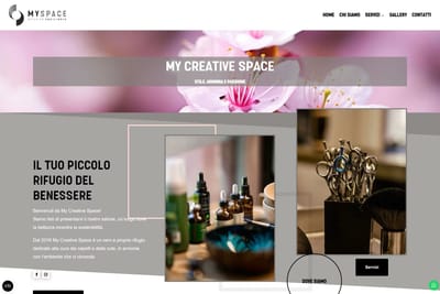 My Creative Space Sito Web - Design & graphisme